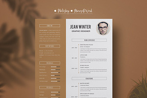 Jean Winter Resume Template