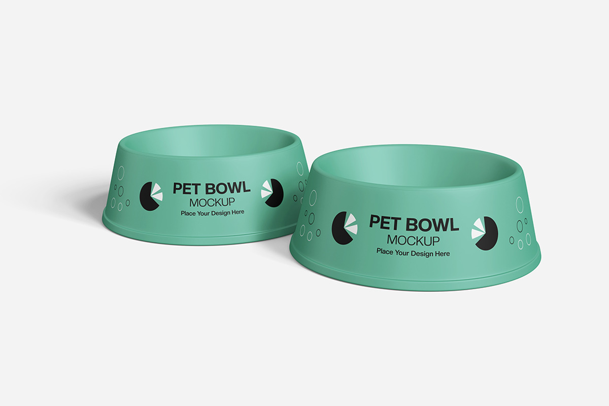 Modern Pet Bowl Mockup PSD, an Advertising Mockup by Indah (Photo 2 of 6)