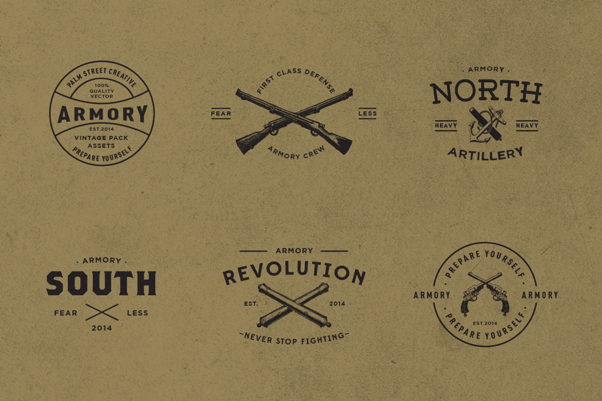 The Armory Pack, an Illustration by Palm Street Creative (Photo 4 of 4)