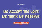 Sunny Mood – Chunky Playful Display, a Sans Serif Font by Lettermine (Thumbnail 2 of 10)