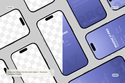 iPhone 17 Pro Mockup, an iPhone Mockup by Toasin Studio (Thumbnail 2 of 7)