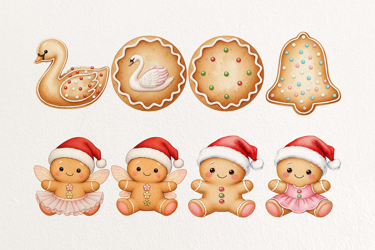 35 Nutcracker clipart Gingerbread, an Object Graphic by PinkJellyfish (Photo 4 of 6)