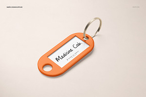 Key Tag Mockup Set