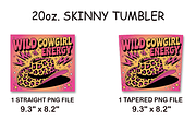 Wild Cowgirl Energy 20oz Tumbler, an Arts & Entertainment Photo by LamanAzalea (Thumbnail 2 of 2)