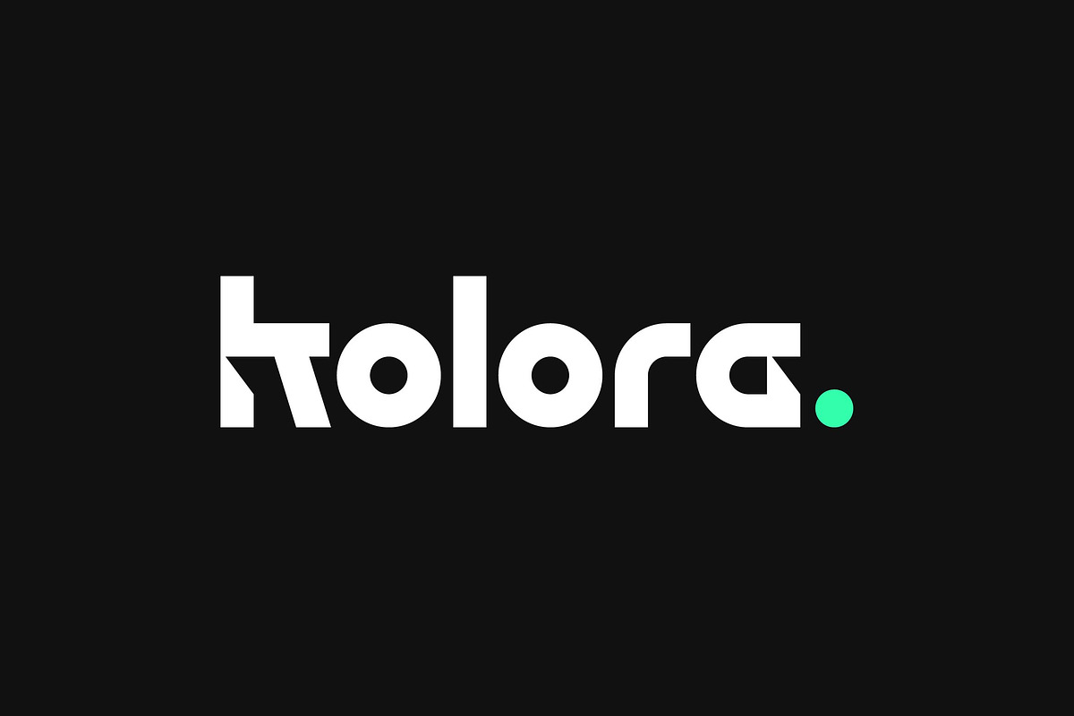 Kolora Geometric Sans Serif, a Sans Serif Font by Artiveko (Photo 1 of 8)
