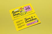 Floral Shop Promo Voucher, a Card Template by graphicook (Thumbnail 2 of 3)
