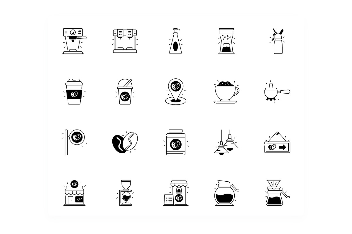 Coffee Shop Icons, an Icon by iconfield (Photo 4 of 5)