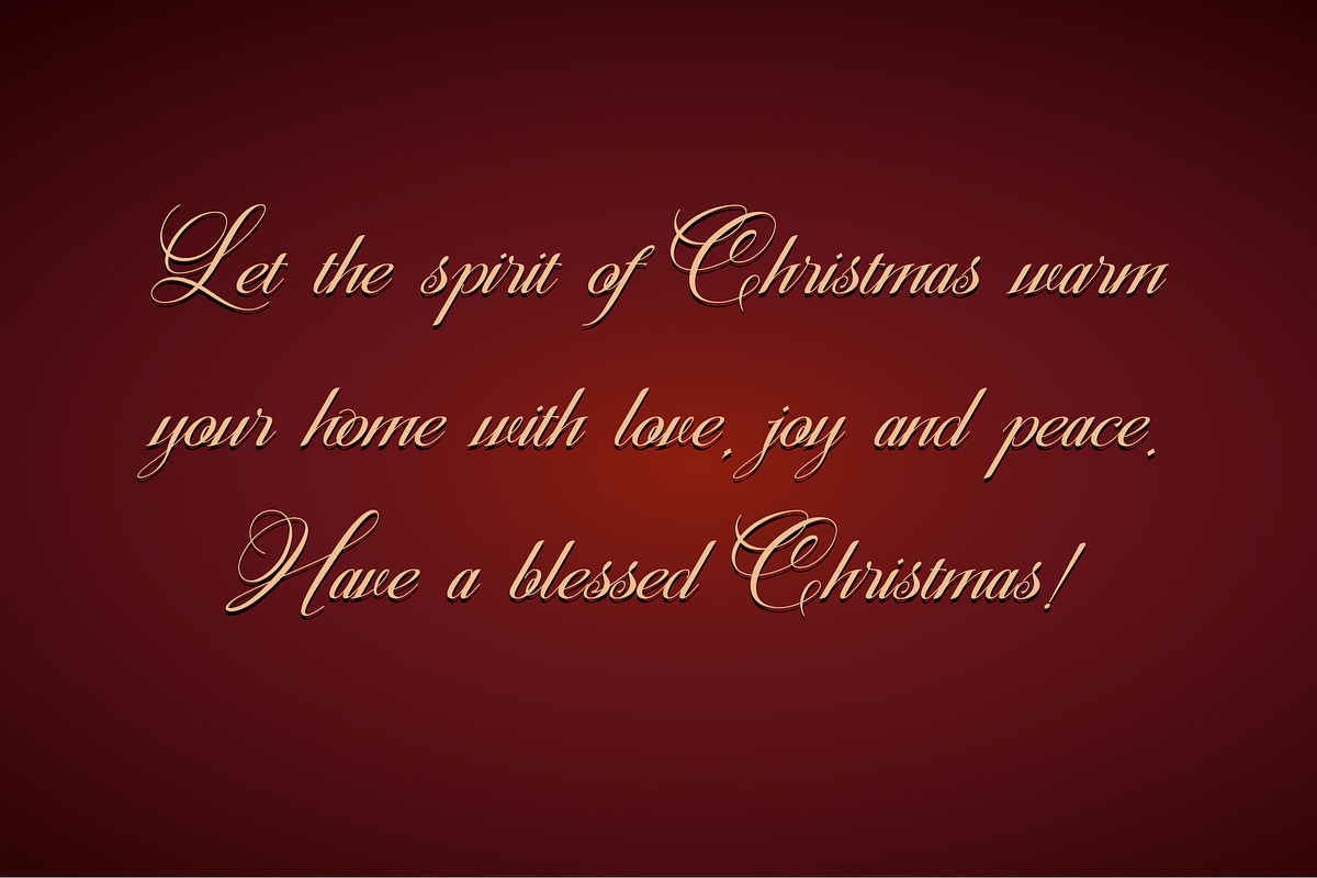 Christmas Calligraphy, a Script Font by Letterara (Photo 3 of 15)
