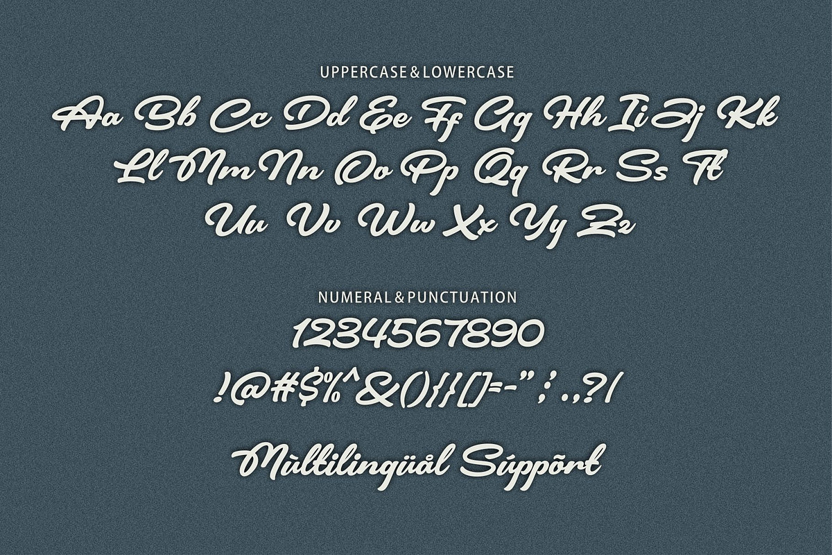 Brickell – Modern Calligraphy Font, a Script Font by HanzelSpace Studio (Photo 8 of 8)