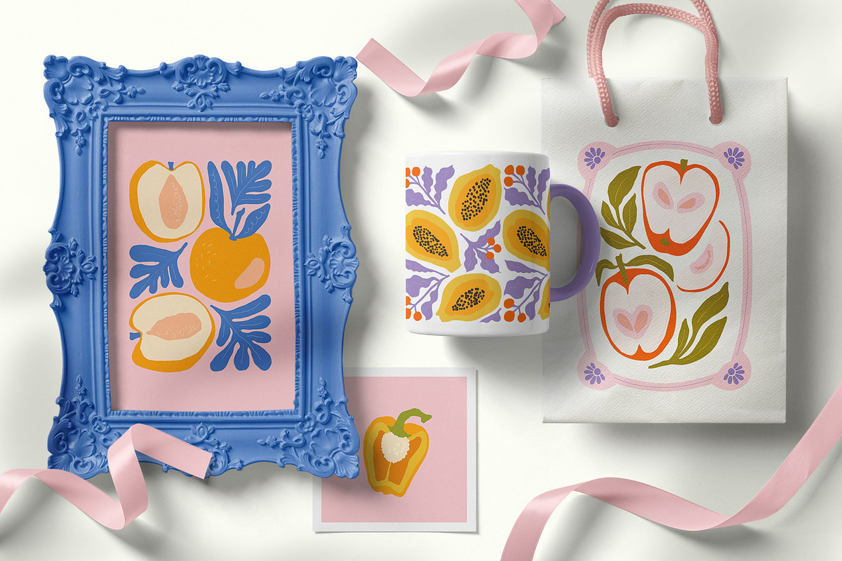 Healthy Food | Wall Art Collection, an Object Graphic by Leleka.Store (Photo 2 of 20)