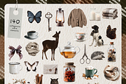 Autumn memories collage pack, an Object Graphic by VirinaDesign (Thumbnail 9 of 13)