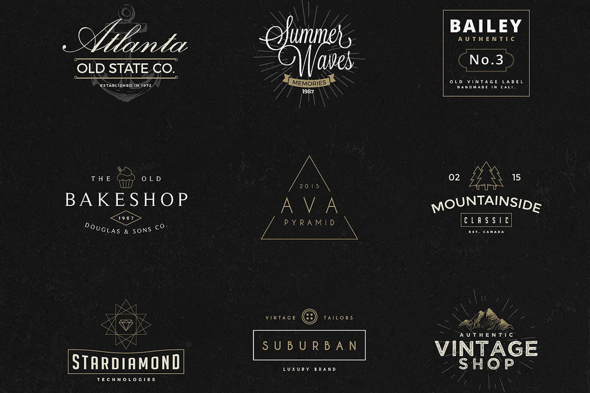 Premium Logo Element Kit, a Branding & Logo Template by UInstrument (Photo 8 of 12)