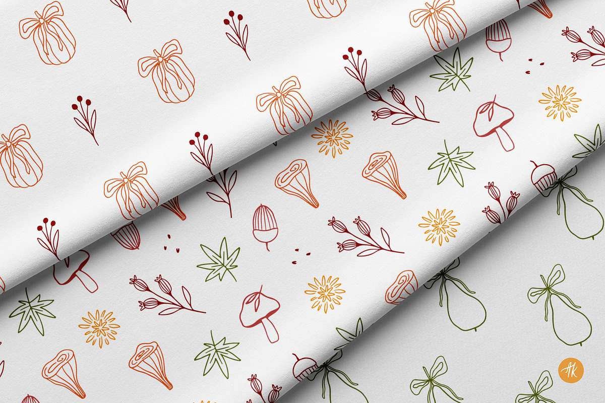 Autumn Charme Hand Drawn Doodle Set, an Object Illustration by Alena Koval (Photo 13 of 20)