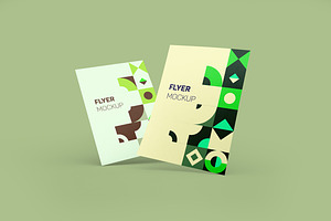 Flyer Mockup, an Advertising Mockup by Qaleb Studio