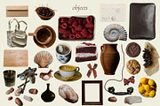 brown sunset - collage pack, an Object Graphic by Ashiya Pixel (Thumbnail 2 of 8)