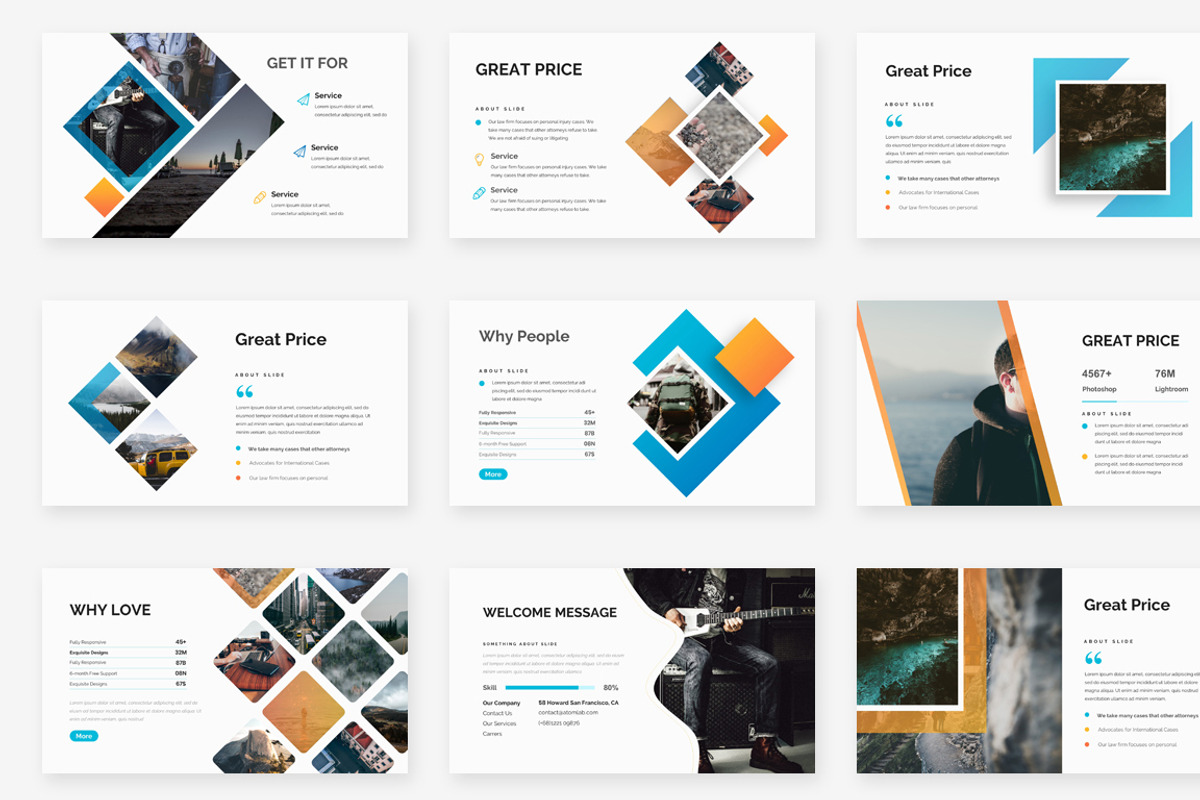 Project Status Powerpoint Bundle, a Presentation Template by One Percent Studio (Photo 19 of 34)