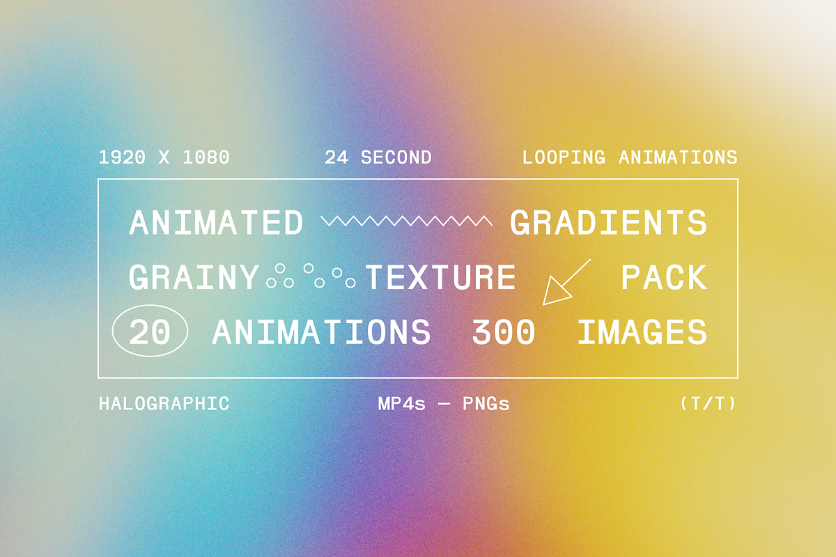 Animated Gradient Texture Pack Vol 4, a Texture Graphic by That That ...