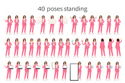 Casual young business woman, a Person Illustration by Volha Hlinskaya (Thumbnail 2 of 6)