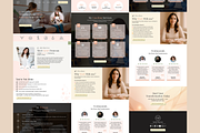 Life Coach Website Template – Canva, a Landing Page Template by AwaisTheTechie (Thumbnail 5 of 5)