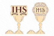 Chalices for First Holy Communion, a Pattern Graphic by MegaPrezencik (Thumbnail 4 of 6)
