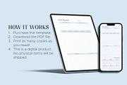 Minimalist 2025 Planner, a Stationery Template by Oshin Design (Thumbnail 6 of 6)