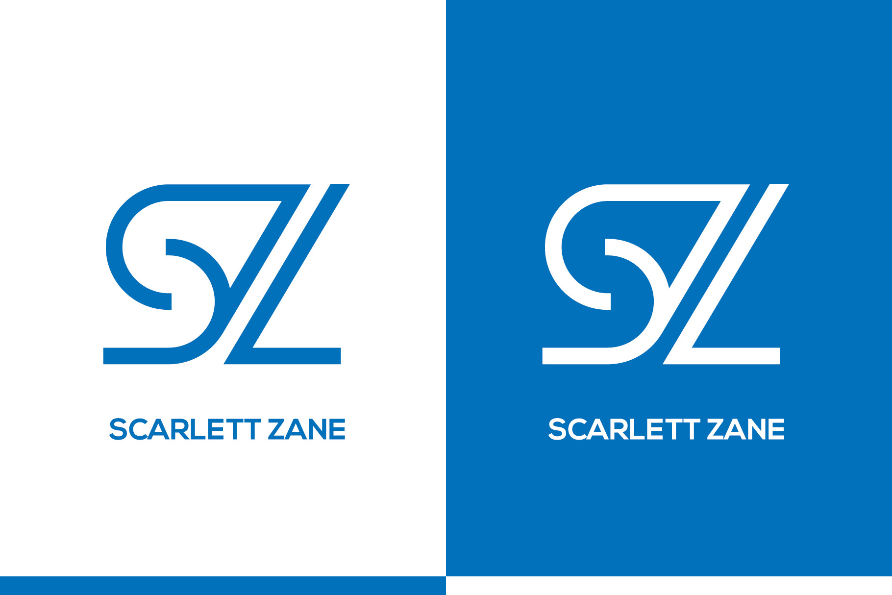 Monogram icon logo SZ, a Branding & Logo Template by idesign_4u