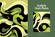 18 Green Fluid Abstract Wallpapers, a Wallpaper Graphic by Incomelion (Thumbnail 8 of 9)