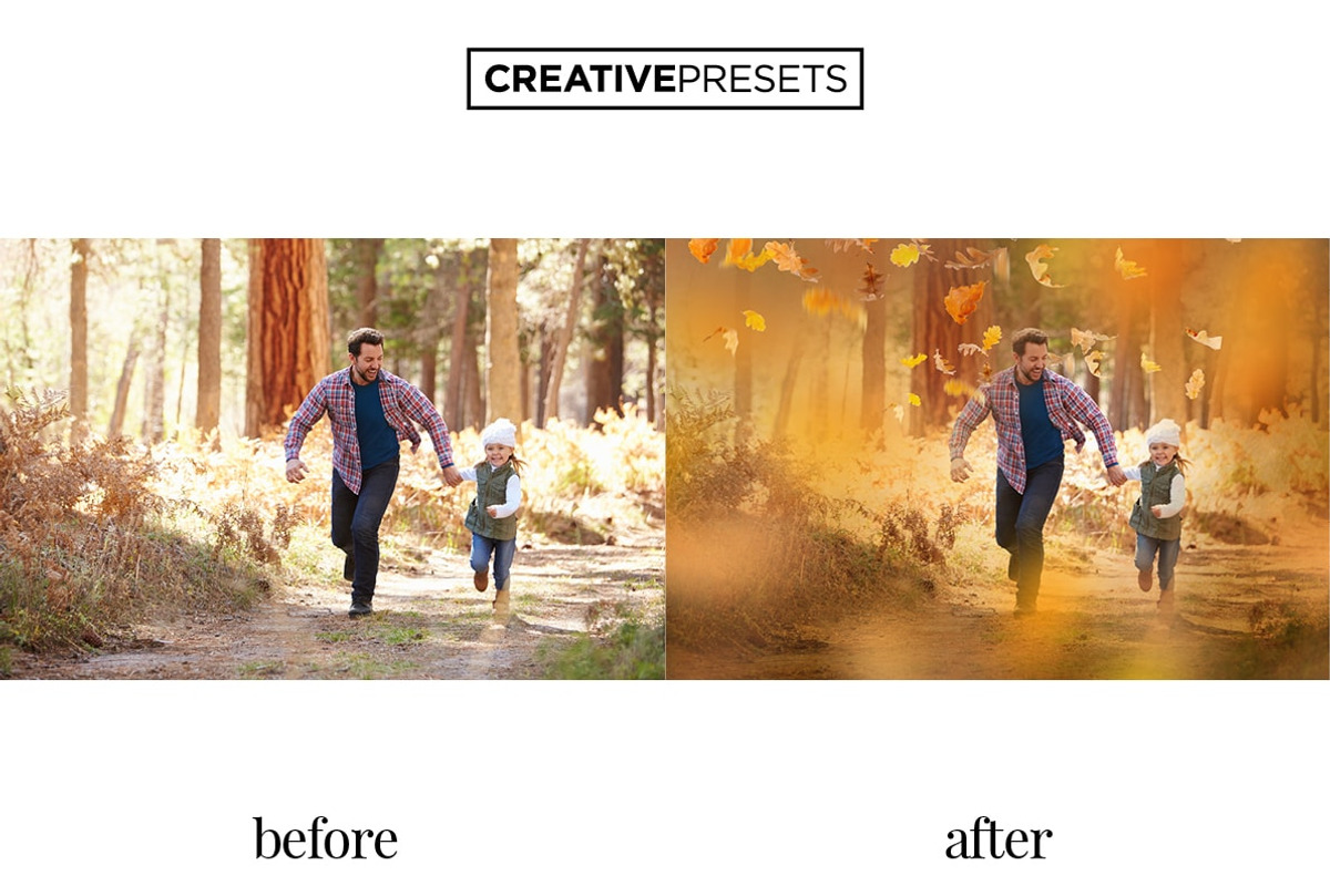 +83 Autumn Leaves Overlays, a Layer Style Add-On by CreativePresets.com (Photo 12 of 16)