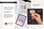 Motivational Reward Stickers, an Education Illustration by insemar (Thumbnail 2 of 4)