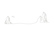 Abstract stone cliff minimalist, a Background Graphic by lawoel (Thumbnail 3 of 3)