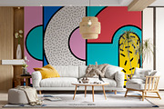 Memphis Futura patterns, a Pattern Graphic by Designnina Shop (Thumbnail 6 of 9)
