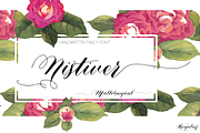 Script Font - Nistiver *otf, a Script Font by Aga Silva (Thumbnail 4 of 5)
