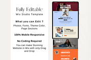Bold Wix Website for Creative Agency, a Wix Template by AdvertFox (Thumbnail 6 of 10)
