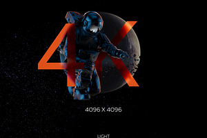 3D Mockup Space Astronaut 31