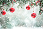 Christmas and New Year's card, a Decorative Illustration by VetalStock (Thumbnail 1 of 3)