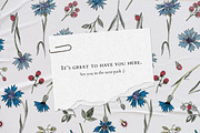 Cornflowers and Raspberries, a Texture Illustration by Volga_Store (Thumbnail 12 of 12)