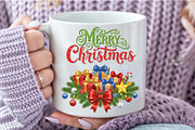 Merry Christmas PNG, an Illustration by Craft Nest (Thumbnail 2 of 6)