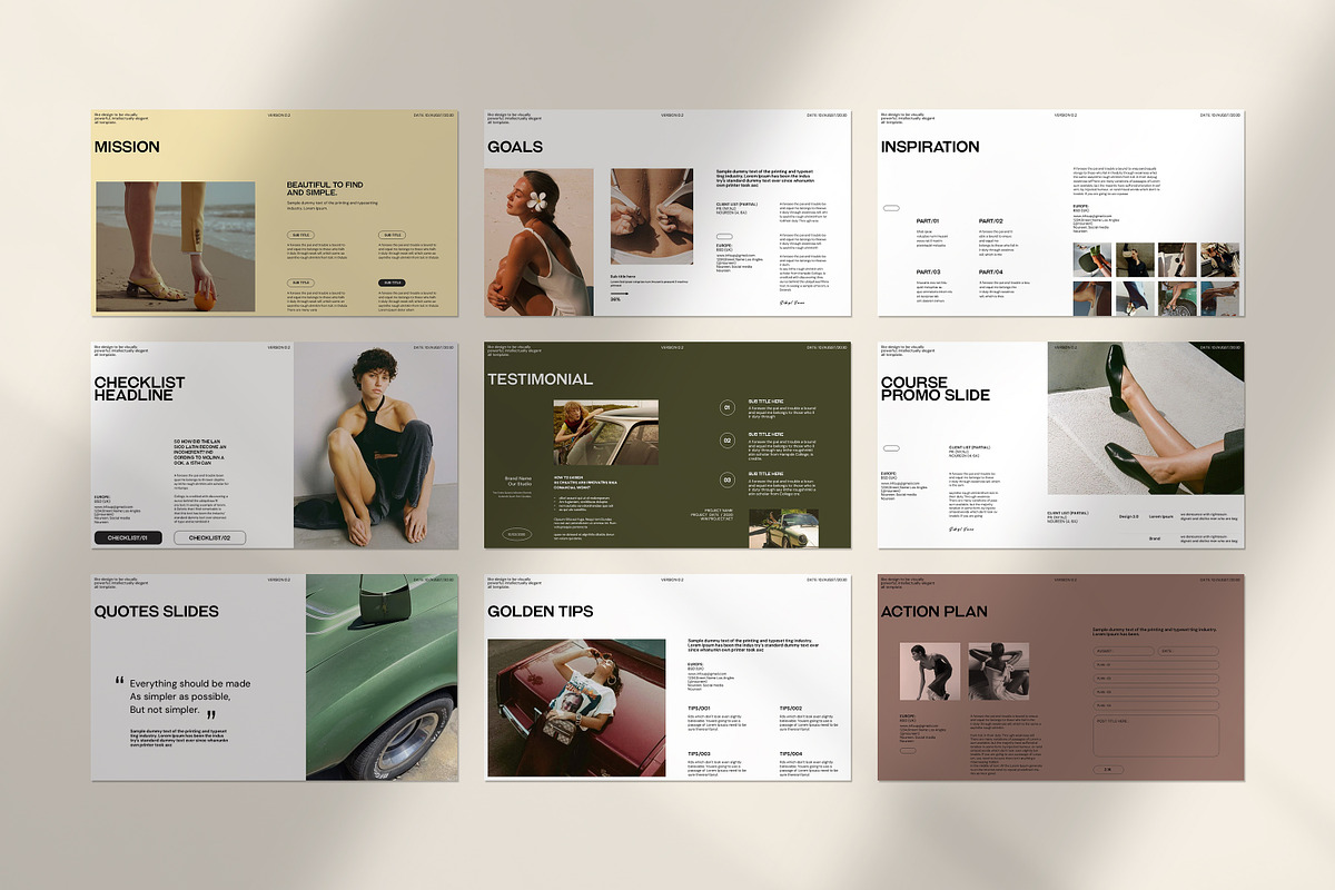 Noureen Slide Deck Presentation, a Presentation Template by evgenystudio (Photo 9 of 10)