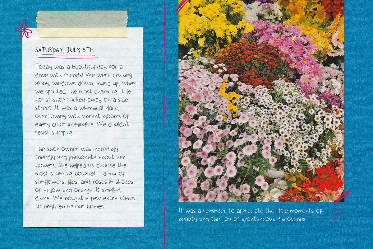 Faux Out Loud Playful Handwritten, a Handwritten Font by Perplexitics (Photo 2 of 10)
