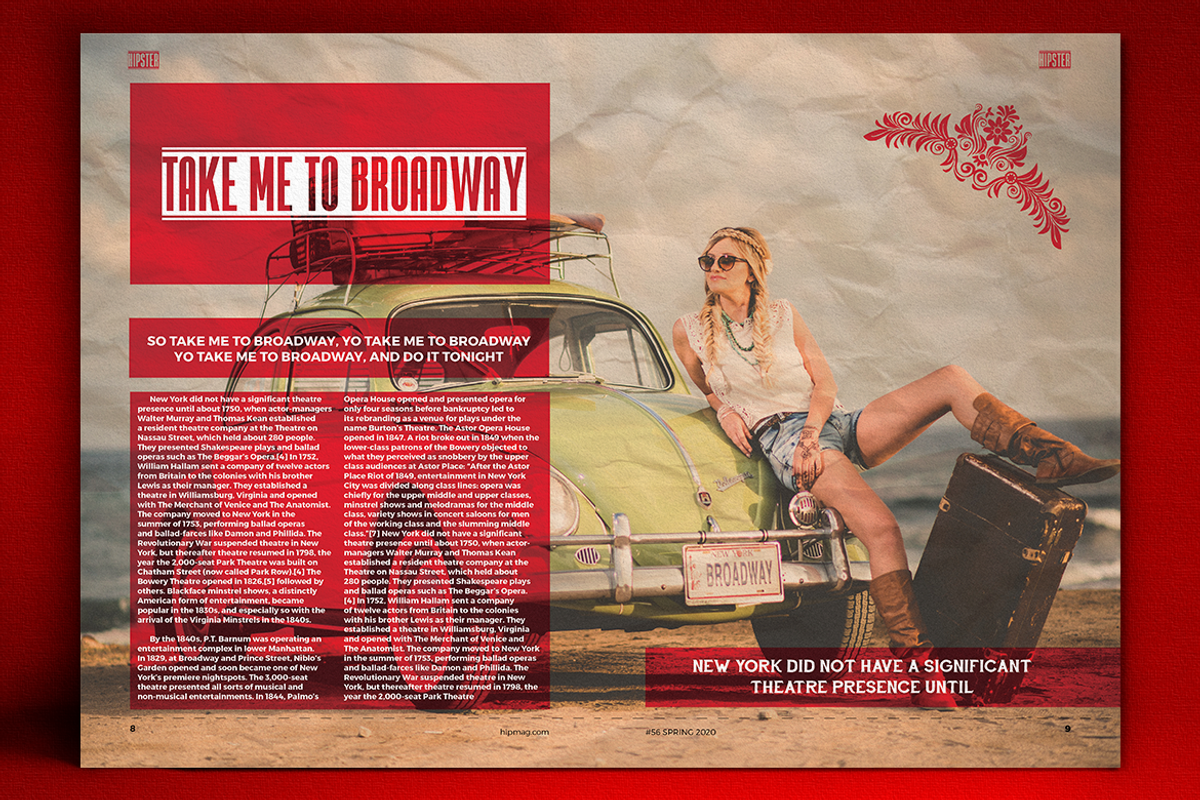 Hipster Magazine, a Magazine Template by Boris Cupac (Photo 5 of 17)