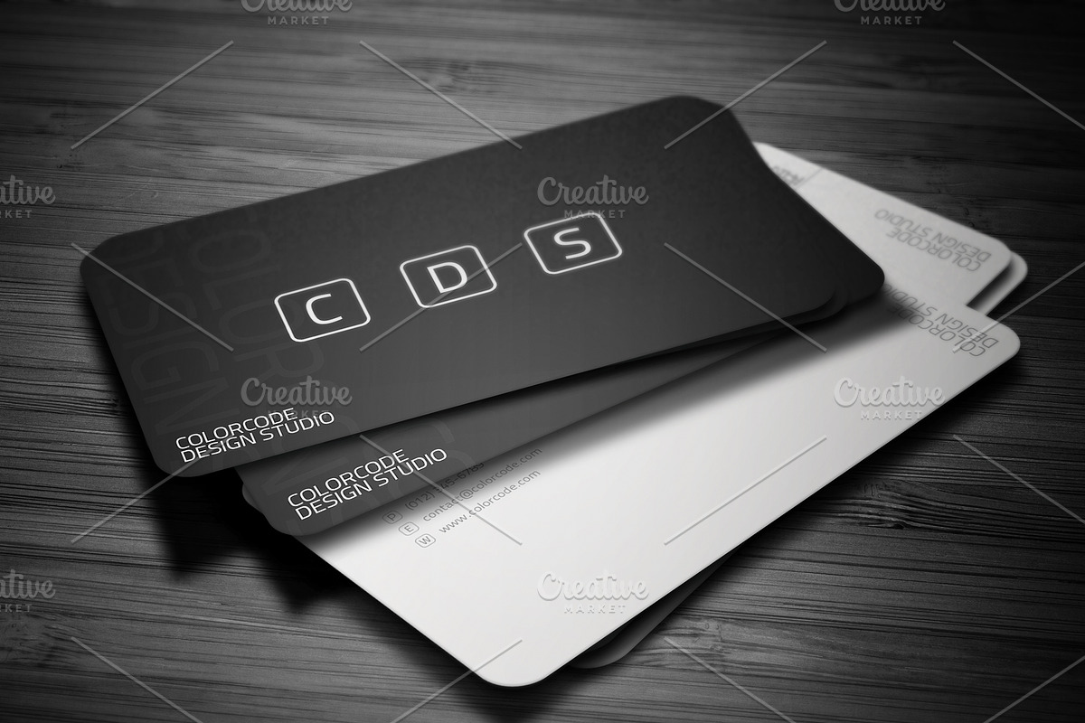 WhiteBox Business Card, a Business Card Template by Lucas Alexander (Photo 1 of 4)