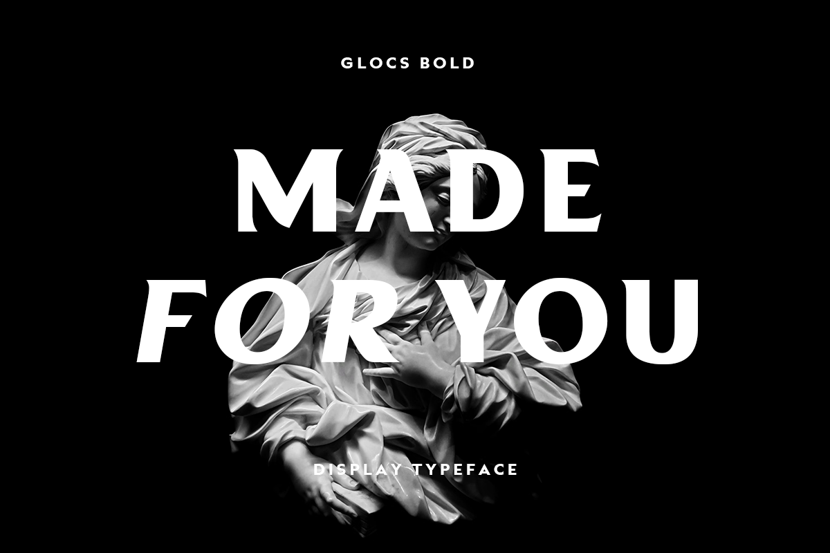 Vintage Font - Glocs, a Sans Serif Font by Yukita Creative (Photo 2 of 17)
