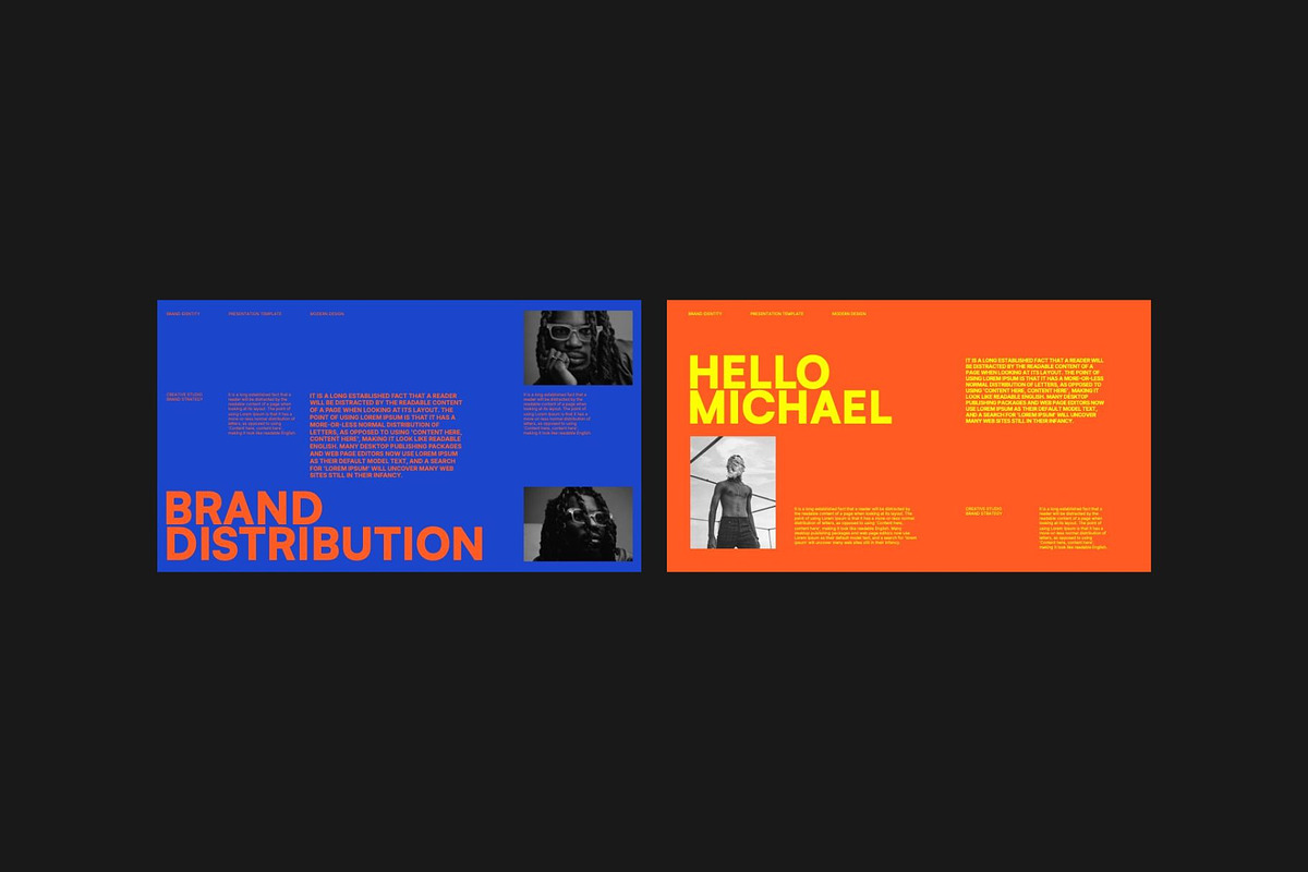 Michael - Brand Portfolio Keynote, a Presentation Template by Creatorism (Photo 3 of 9)