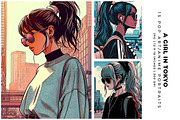 A Girl in Tokyo, a Person Illustration by Digital Art Creations (Thumbnail 5 of 8)