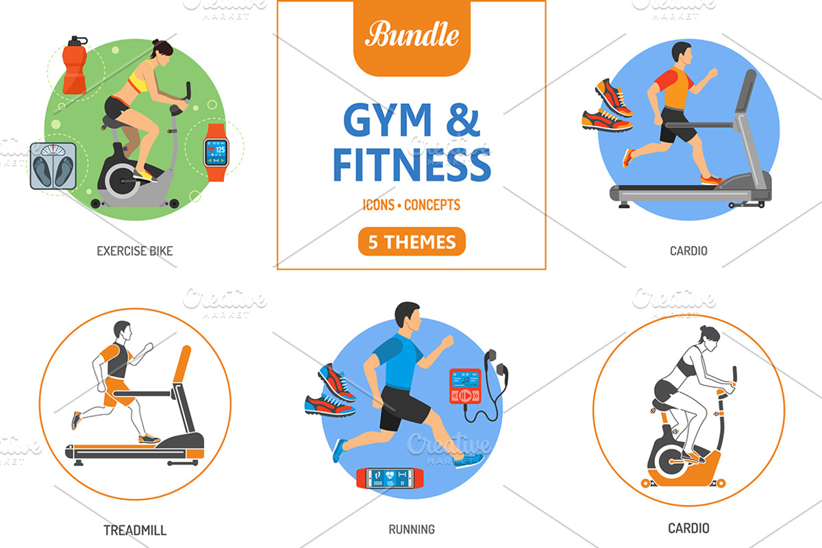 Gym and Fitness Themes, a Solid Icon by TAlex (Photo 1 of 6)