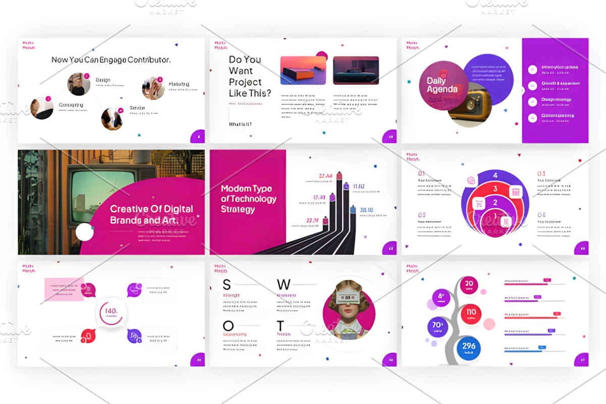 Morph Animation PowerPoint, a Presentation Template by Ink Gallery (Photo 4 of 4)