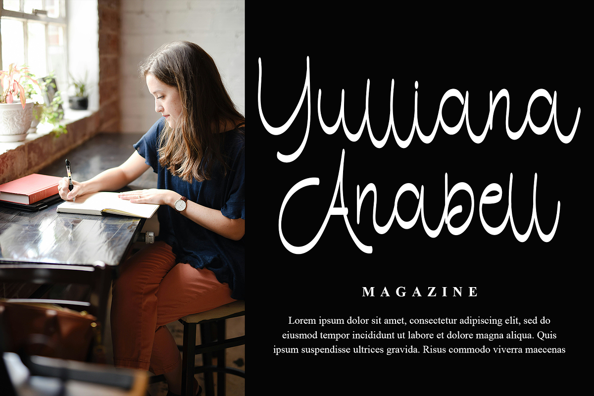 Desember, a Handwritten Font by FreshTypeINK (Photo 3 of 8)