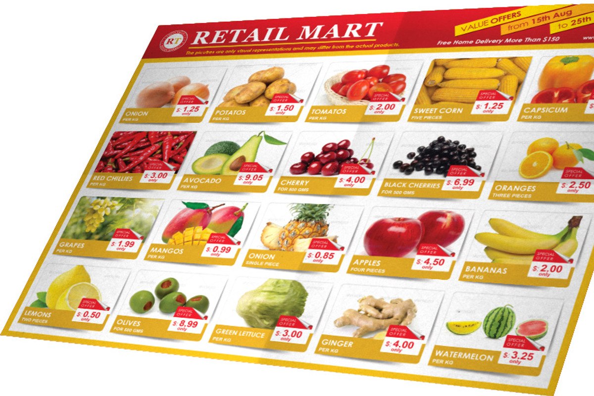 Retail Mart Flyer, a Flyer Template by Sainath Chillapuram (Photo 2 of 4)