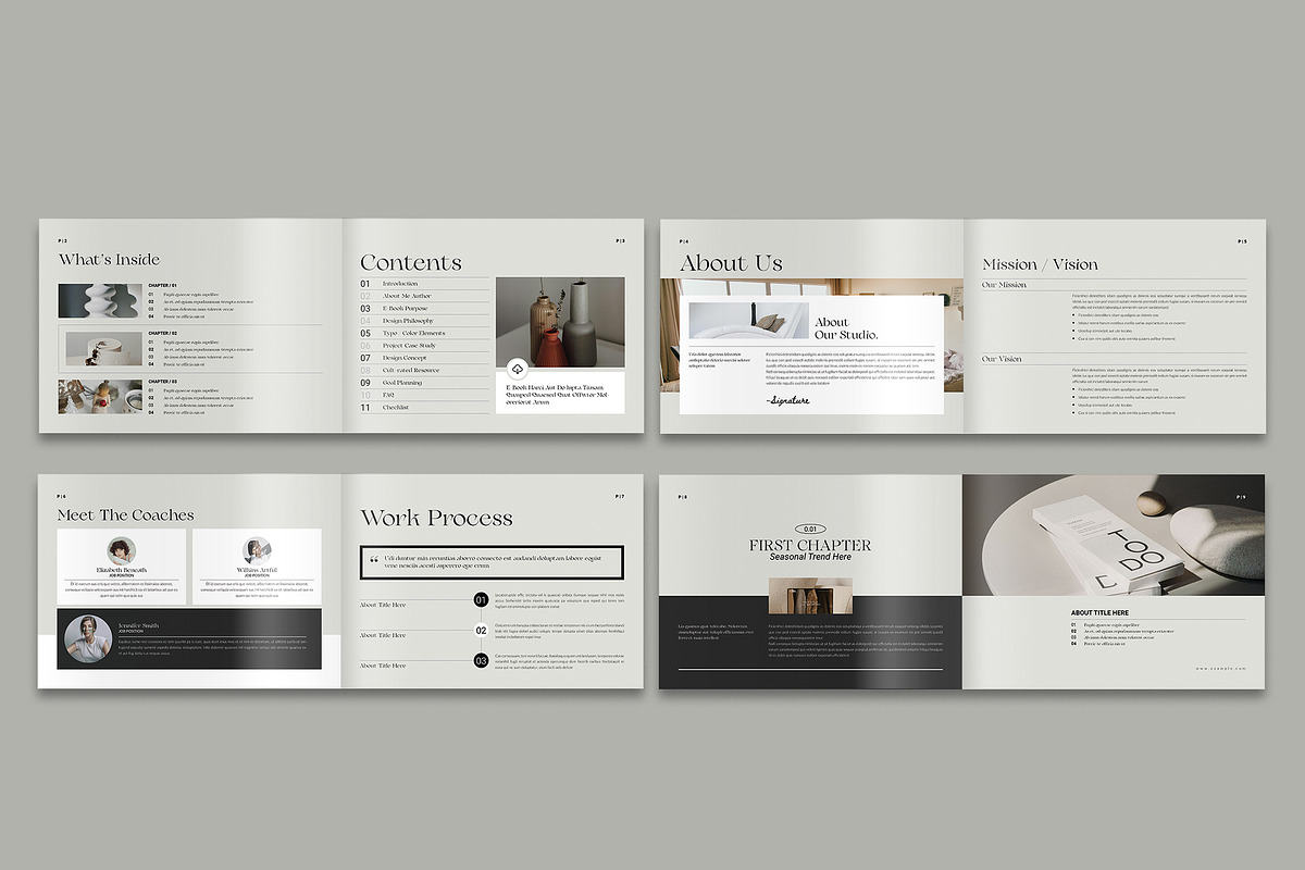 Editorial E-book Landscape Canva, a Brochure Template by NorthPeak (Photo 3 of 8)