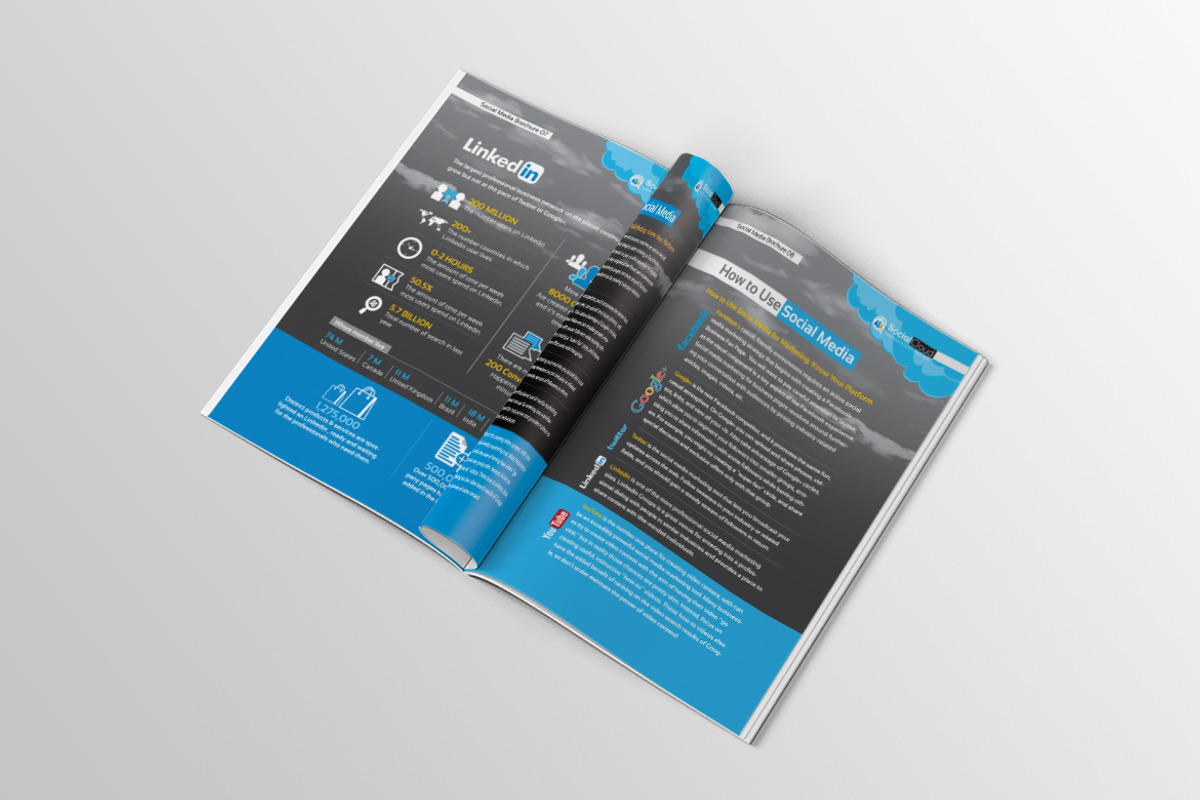 Brochure for Social Media Business, a Brochure Template by ContestDesign (Photo 5 of 6)